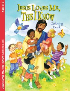Coloring & Activity Book - Jesus Loves Me, This I Know - Multiple Formats