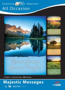 All Occasion - Majestic Messages - NIV - Box of 12 - Assorted Boxed Greeting Cards