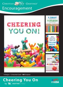 Encouragement - Cheering You On - NIV - Box of 12 - Assorted Boxed Greeting Cards