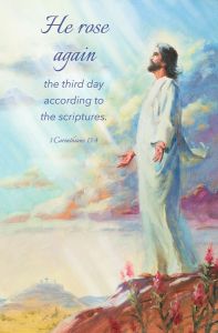 Easter - He Rose Again - Bulletin - Multiple Sizes
