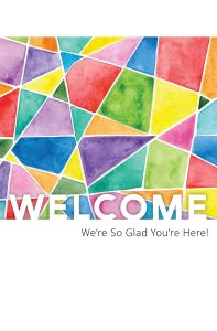 We're So Glad You're Here-Psalm 27:4 (NIV)-Welcome Folder