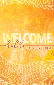 Welcome, Hello, Glad You Are Here – 2 Cor 13:14 (NIV) – Welcome Folder