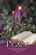 Advent Series - Peace - Bulletin - Multiple Sizes