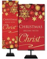Christmas - Christmas begins with Christ - Banner