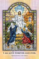 Bulletin - Easter - Rejoice! - Multiple Sizes
