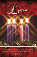 Advent - Love - Bulletin - Multiple Sizes