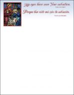 Christmas - Behold the Christ Child - Spanish/Bilingual Letterhead
