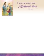 Easter - My Redeemer Lives - Letterhead