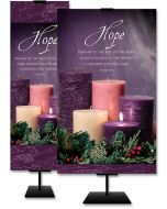Advent Week 1 - Hope, Isaiah 40:3 (KJV) - Banner