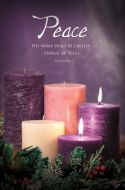Advent Week 2 - Peace, Isaiah 9:6 (KJV) - Pkg 100 - Multiple Sizes