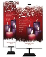 Advent - Love - God so loved - John 3:16 - Banner