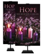 Advent - Hope - Ps. 71:5 (KJV) - Banner