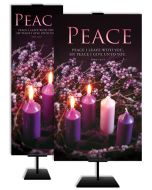 Advent - Peace - John 14:27 (KJV) - Banner