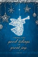 Christmas - Good Tidings - Luke 2:10 (KJV) - Pkg 100 - Standard Bulletin