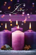 Advent – Love – John 13:34 – Pkg 100 – Standard Bulletin