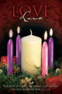 Advent - Love - Bulletin - Multiple Sizes